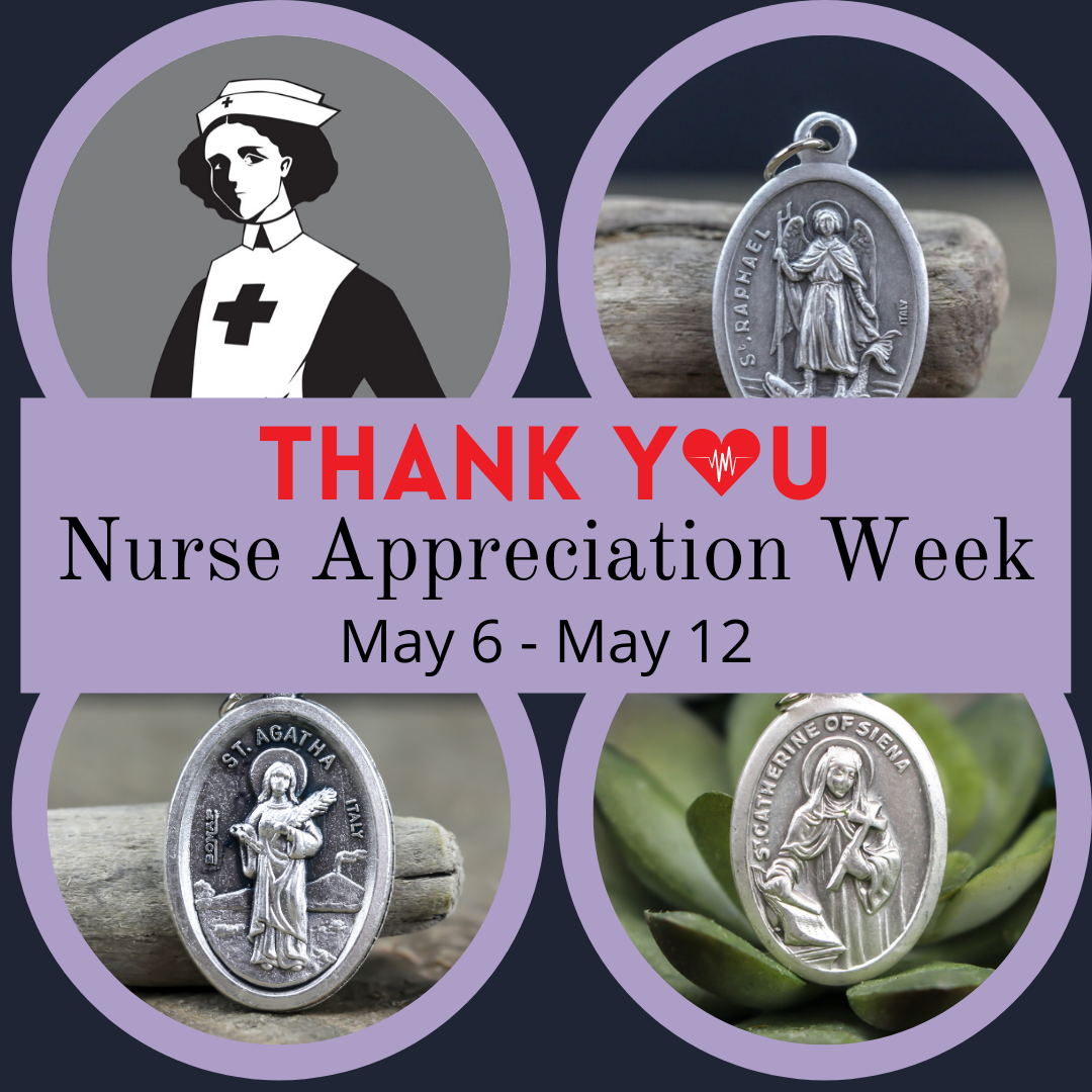 Patron Saints of Nurses Catholic Saint Medals Small Devotions Small