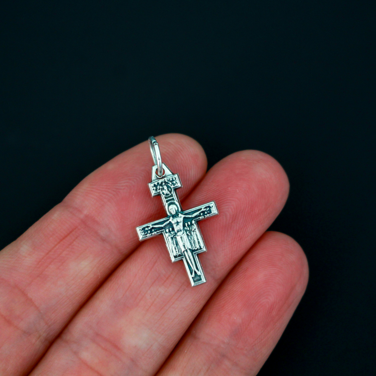 Cross of Saint Francis of Assisi - San Damiano Crucifix Pendant