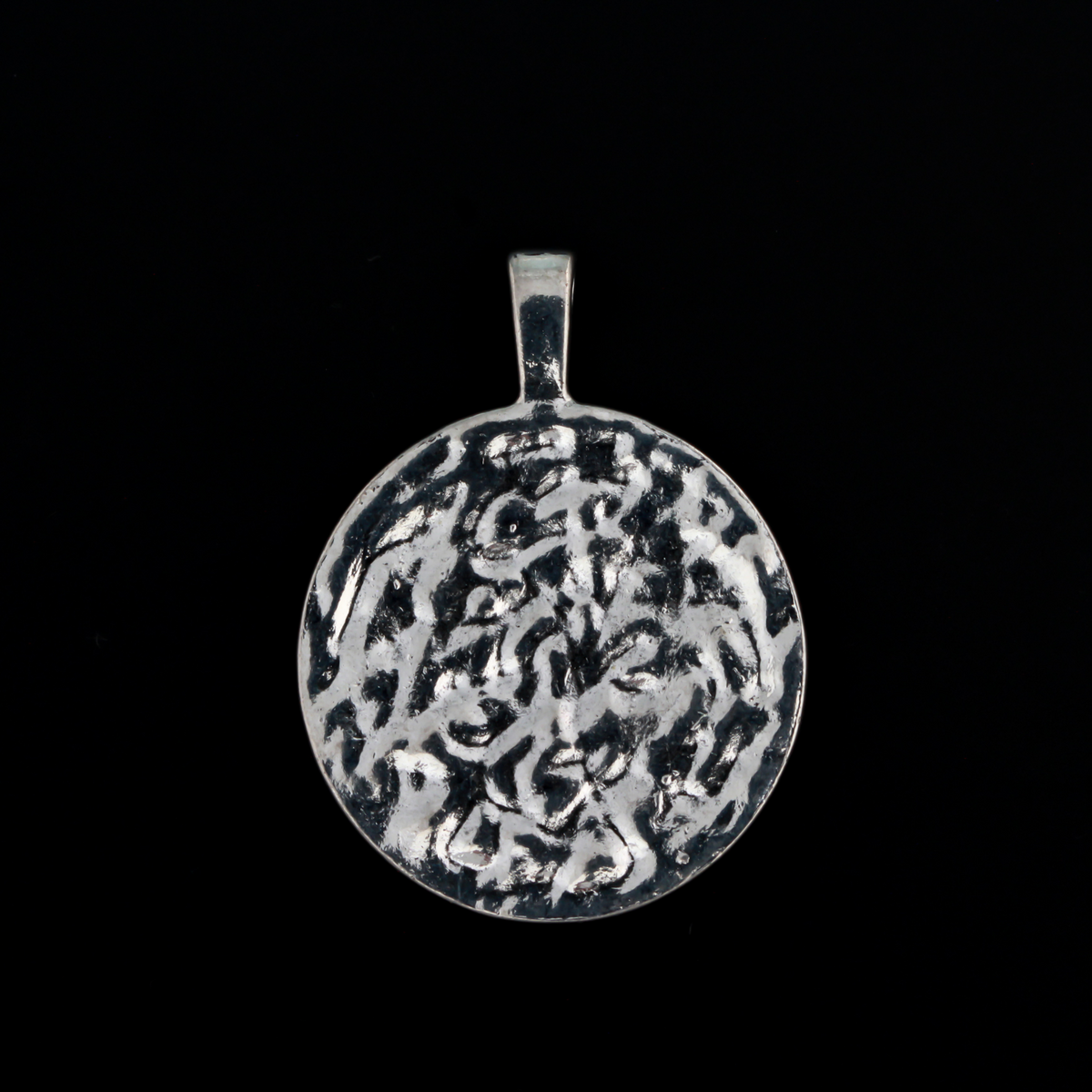 Large Celtic Trinity Knot Pendant, 1-5/8" Long - Antique Silver Symbol of The Holy Trinity