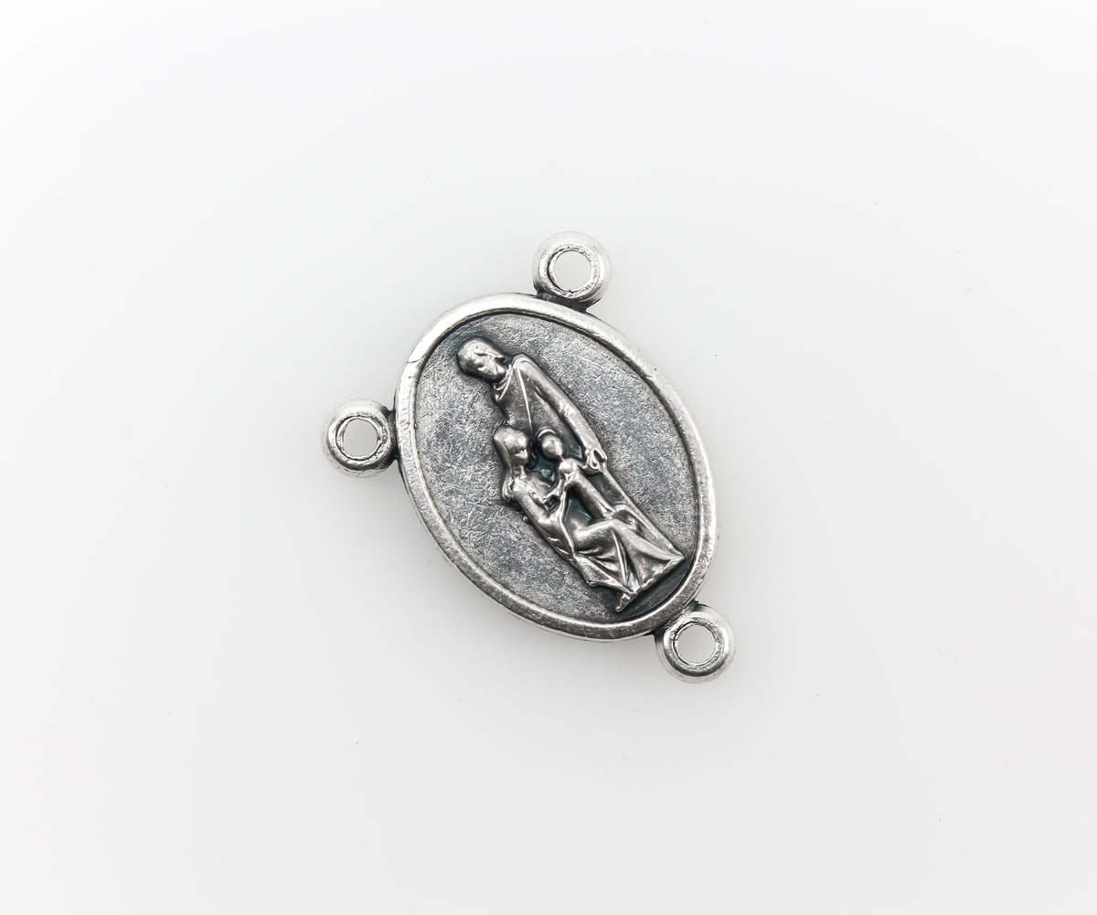 Holy Family and Holy Spirit Rosary Centerpiece - Made in Italy