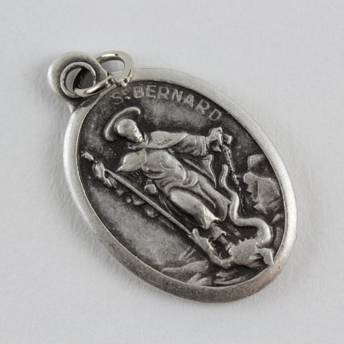 Saint Bernard of Montjoux Medal - Patron of Hiking, Backpacking, Mountaineering