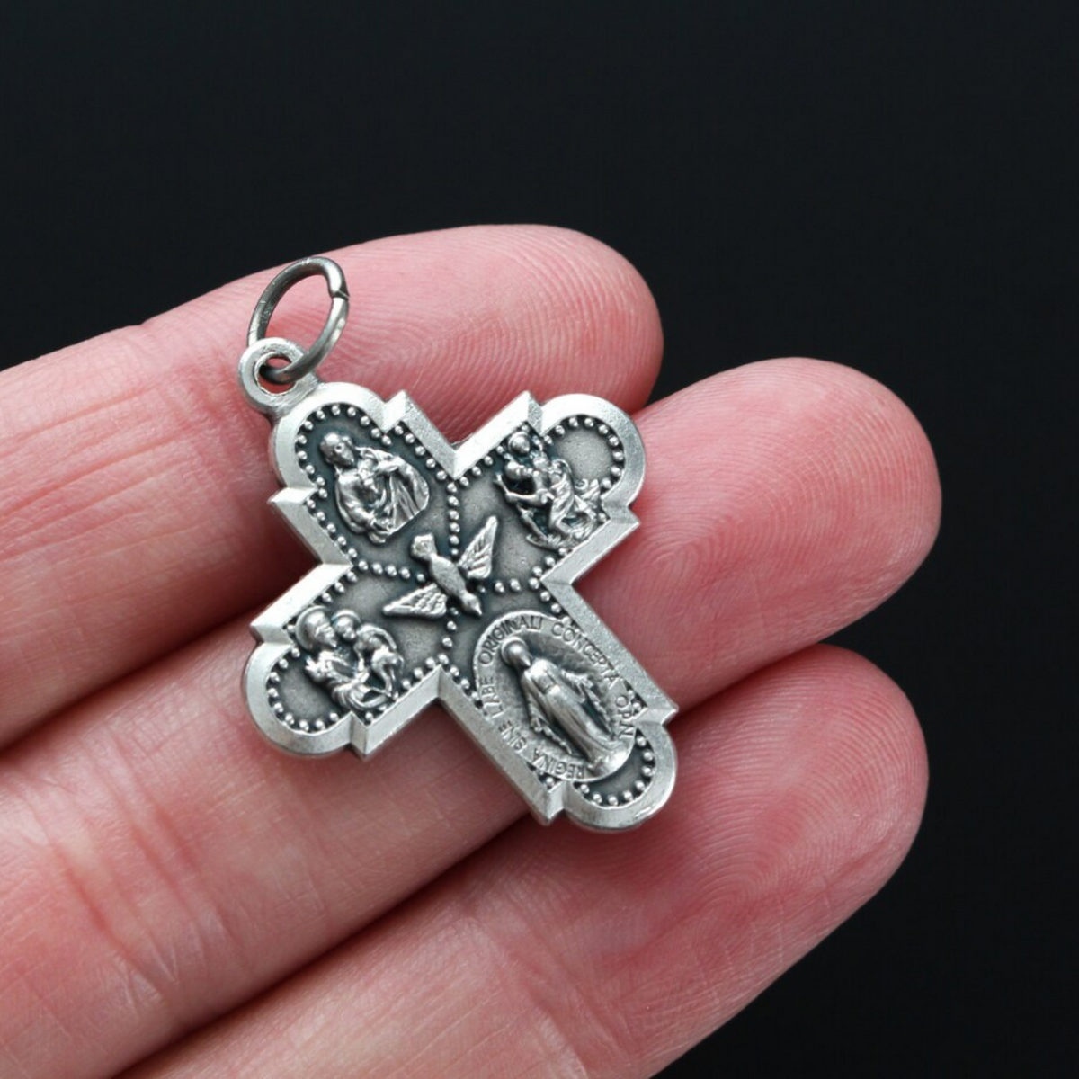 Four Way Cross Scapular Medal Small Devotions – Small Devotions