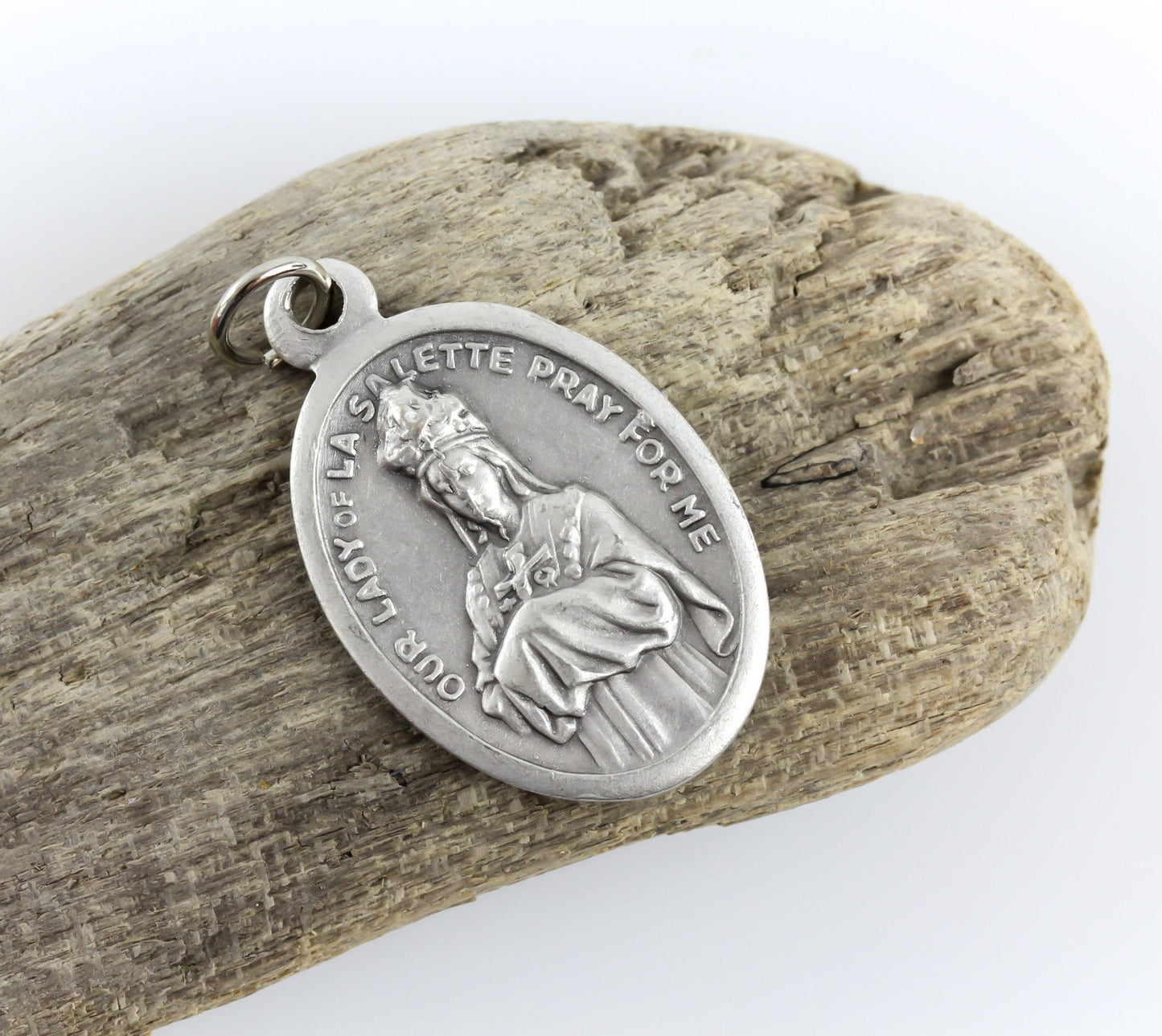 Our Lady of La Salette Medal - Virgin Mary 1846 Apparition