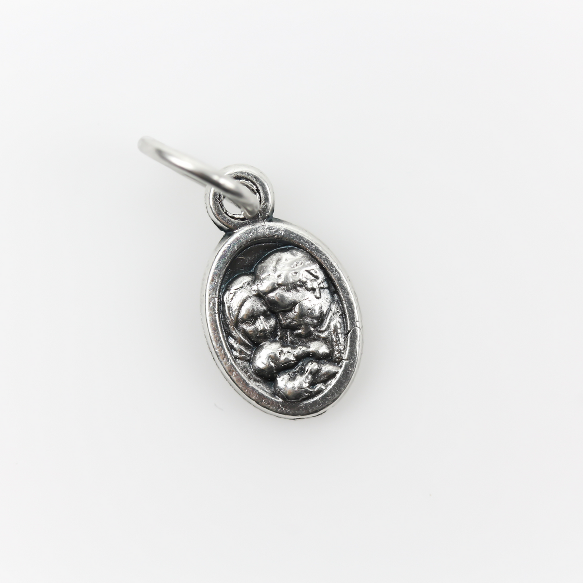 Saint Joseph - Holy Family Double Sided Mini Medal 1/2" long