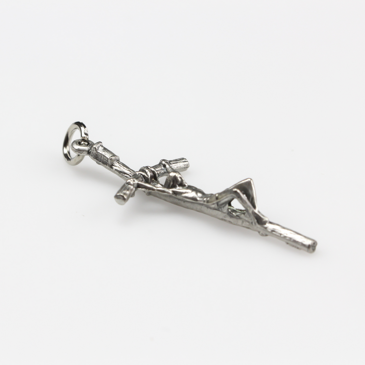 Italian Papal Crucifix Pendant of Pope Saint John Paul II - Manzu's Crucifix Cross 1.5" Long