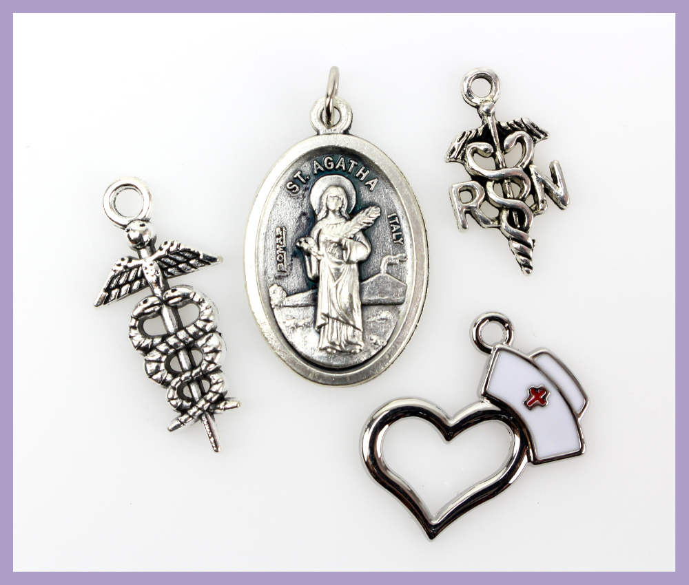 medical nurse charm pendants