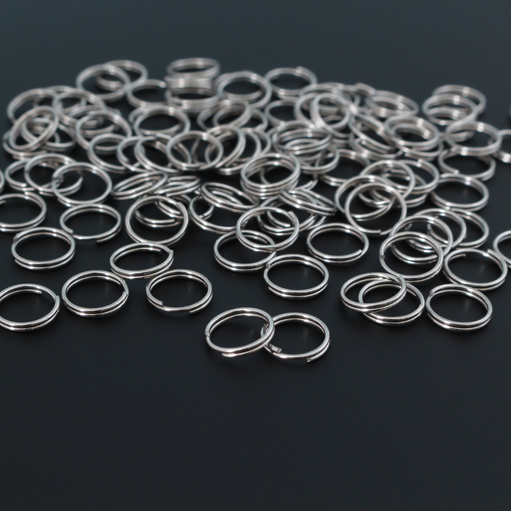Stainless Steel 8mm I.D. 14 Gauge Jump Rings, 1/4 oz (~15 rings) –  Beaducation