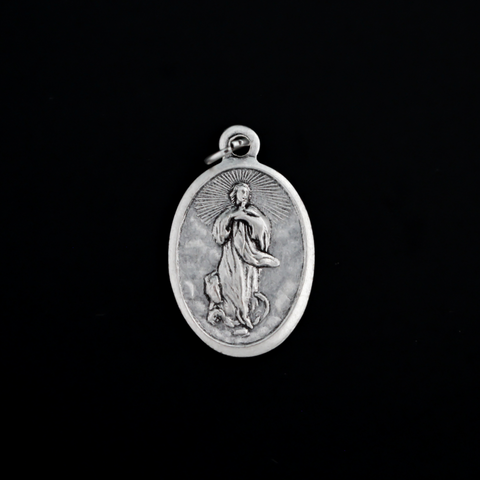 Our Lady of Assumption Medal - Pray For Us - Made in Italy
