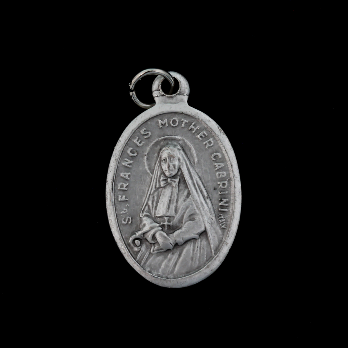 Saint Frances Xavier Cabrini Medal - Patron Saint of Immigrants – Small Saint Frances Xavier Cabrini Medal - Patron Saint of Immigrants – Small