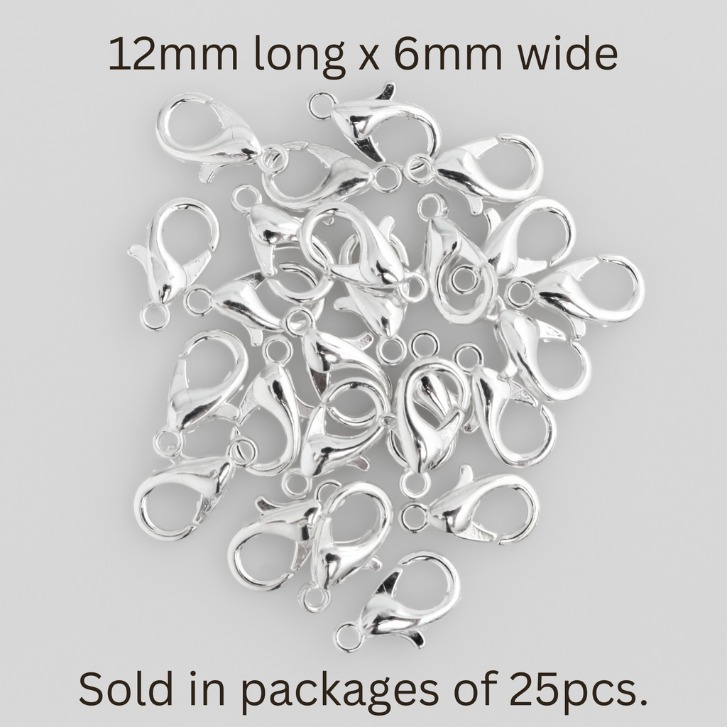 thumbnail image 2 of 12mm Double Lobster Claw Clasp – Great For Switching Charms & Pendants On Jewelry 2 of 4