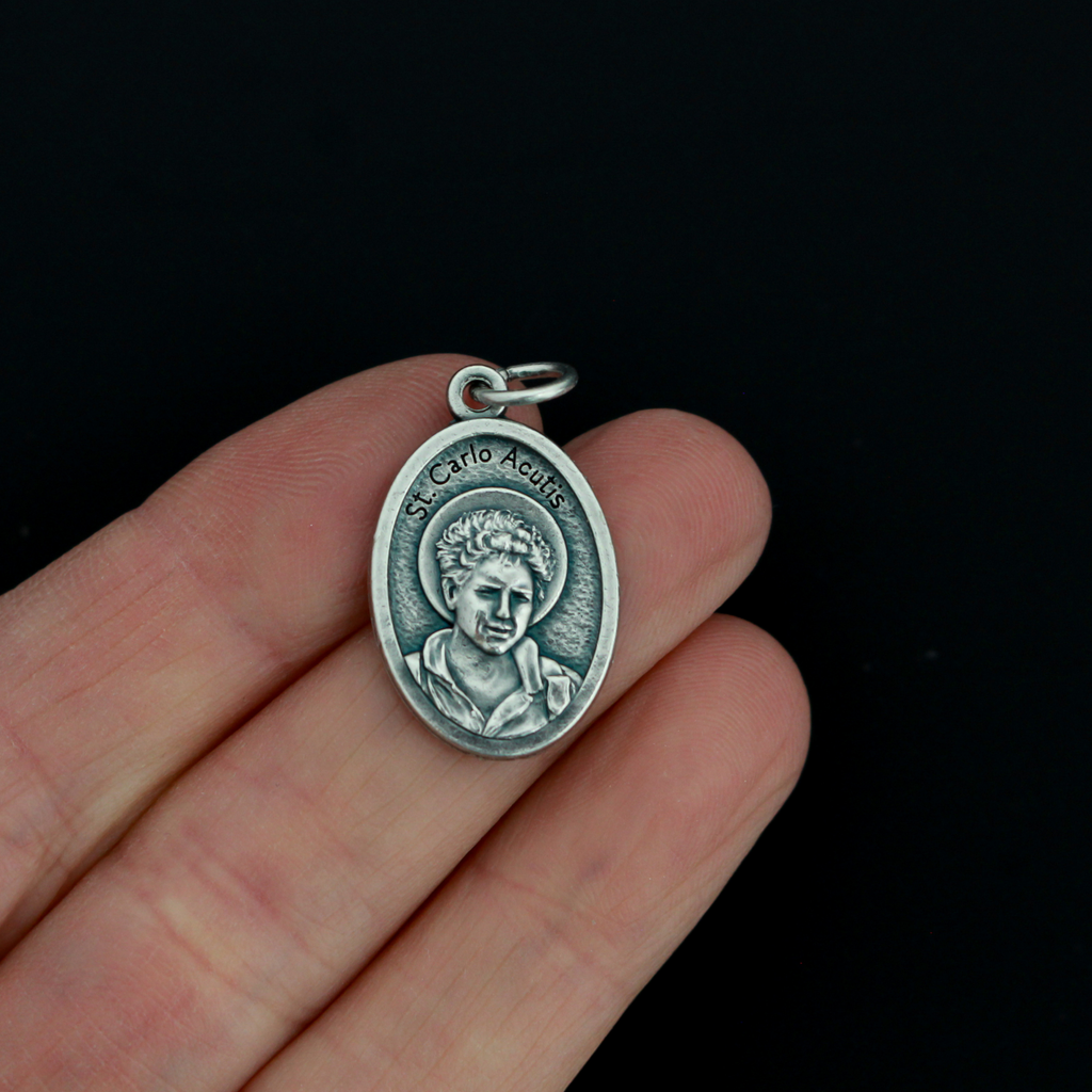 Computer Saint Saint Carlo Acutis Medal - Patron of Youth and Computer Programmers ...