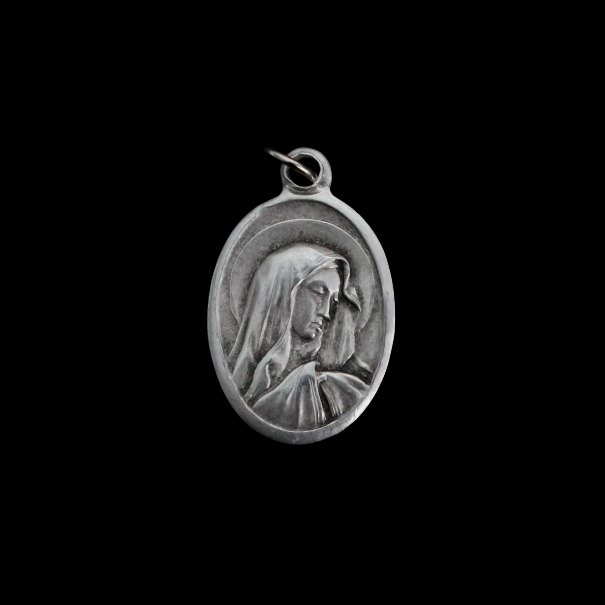 Mission Nuestra Señora de la Soledad Medal With Our Lady of Solitude - Made in Italy