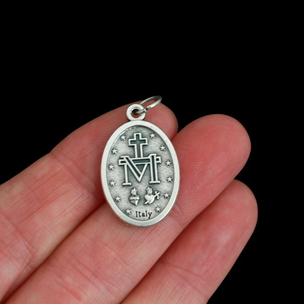 Miraculous Mary Medal of the Immaculate Conception in Latin