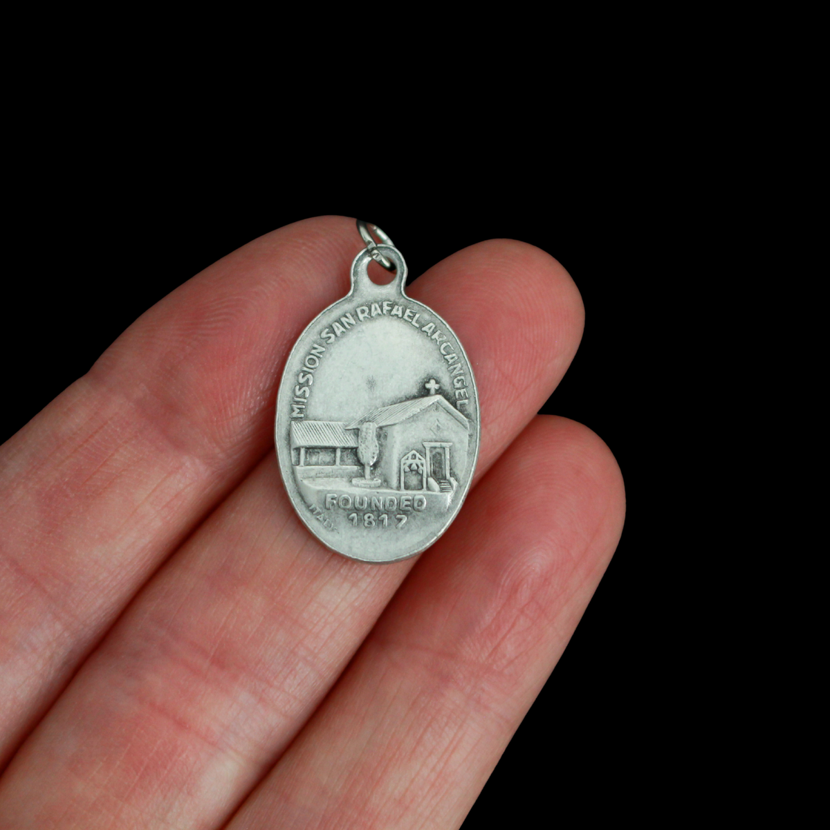 Mission San Rafael Arcángel Medal - Saint Raphael Mission 20 of 21