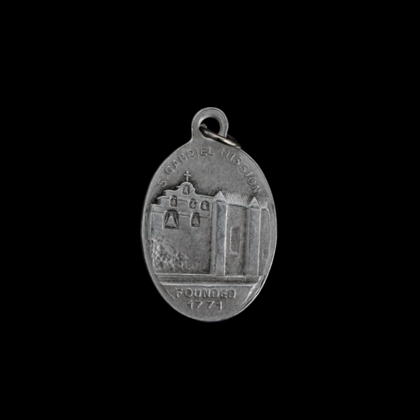 Mission San Gabriel Arcángel Medal - Saint Gabriel Mission 4 of 21