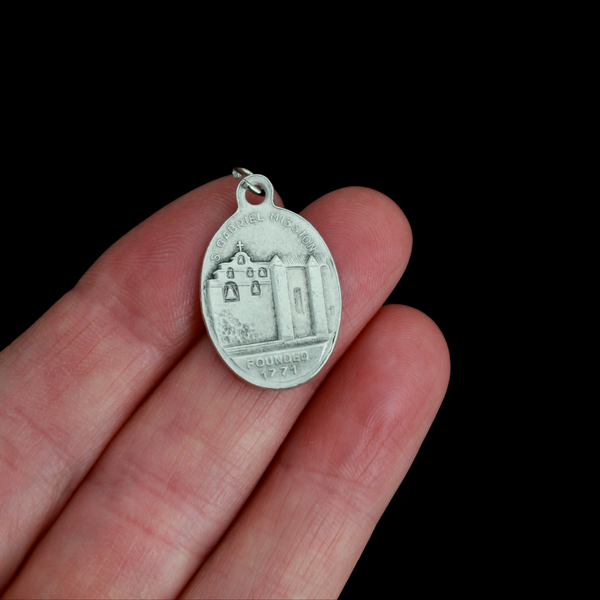 Mission San Gabriel Arcángel Medal - Saint Gabriel Mission 4 of 21