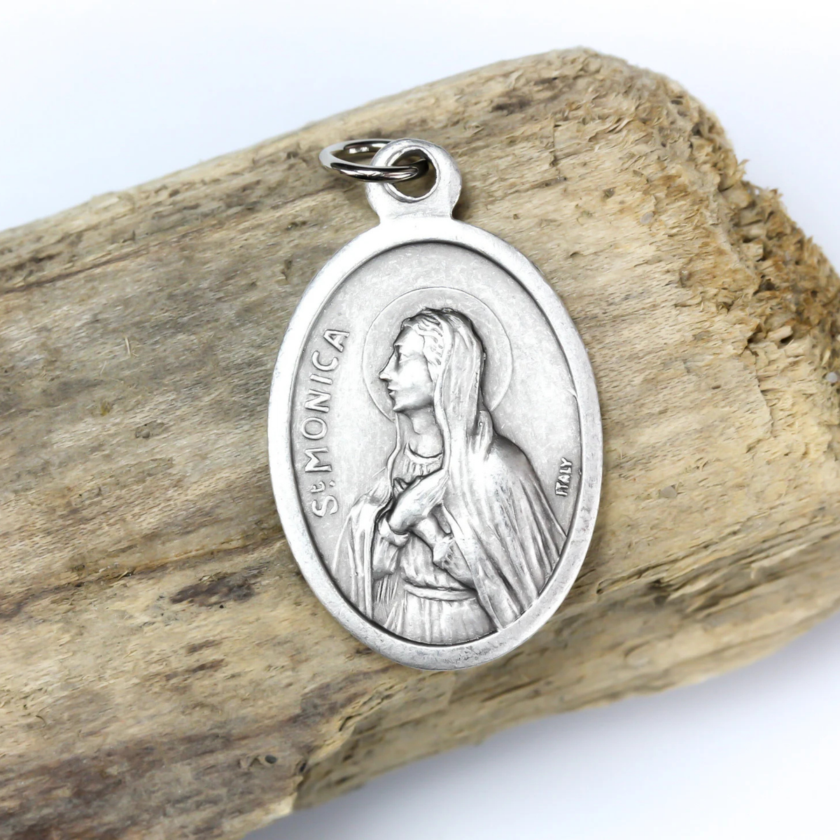 Saint Monica Medal - Mother of St Augustine Patron of Alcoholics, Abuse Victims