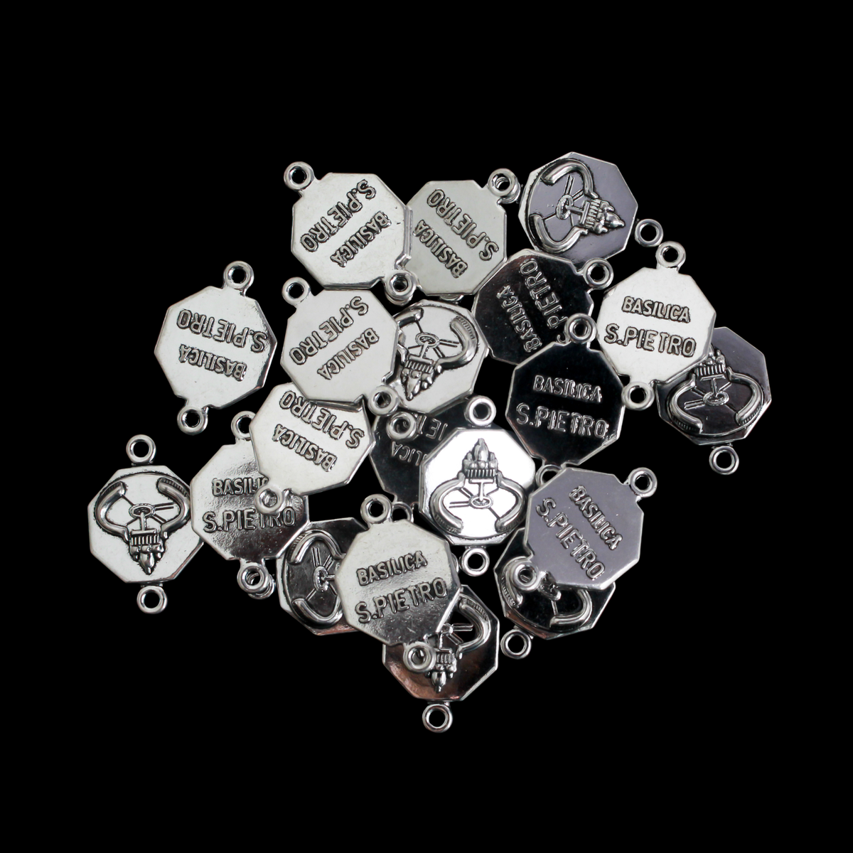 Saint Peter's Square Connector Links - San Pietro Basilica in Rome Vatican City, 20pcs