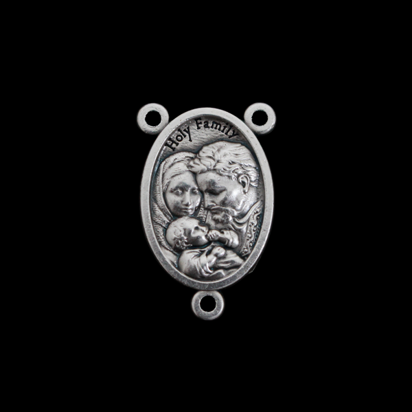 Holy Family - St Joseph Rosary Centerpiece, Made in Italy