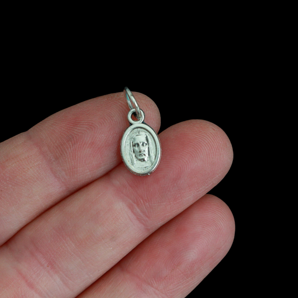 Mini Medal of The Holy Face of Jesus - Sábana Santa, Holy Shroud of Turin