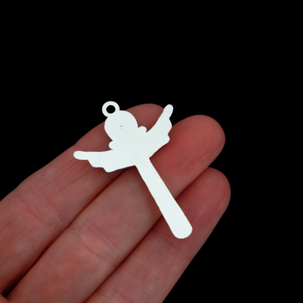 Holy Trinity Crucifix Cross Pendant - The Father, The Son and Holy Ghost - 3pcs