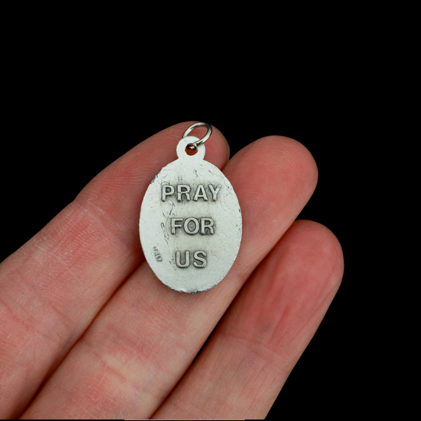 Saint Michael Pray for Us Medal - Patron of Police Officers, First Responders, & Military Personnel