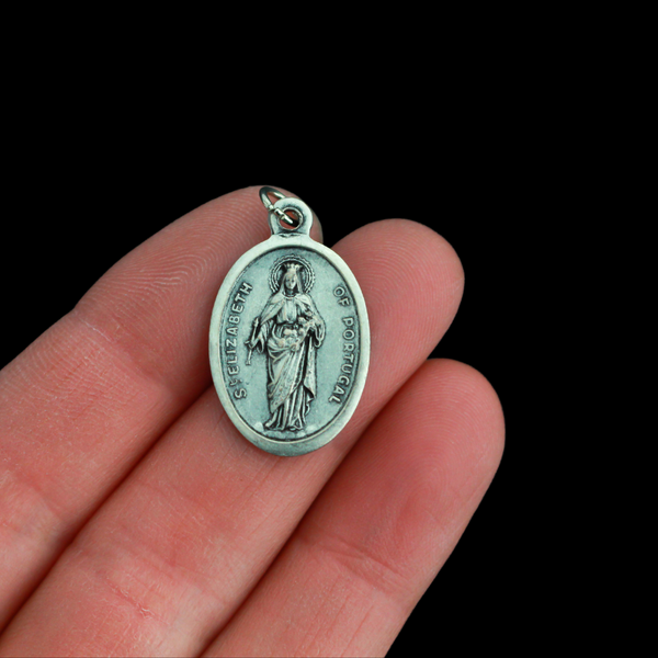 Saint Elizabeth of Portugal Medal - Patron of Peace & Invoked in Times of War