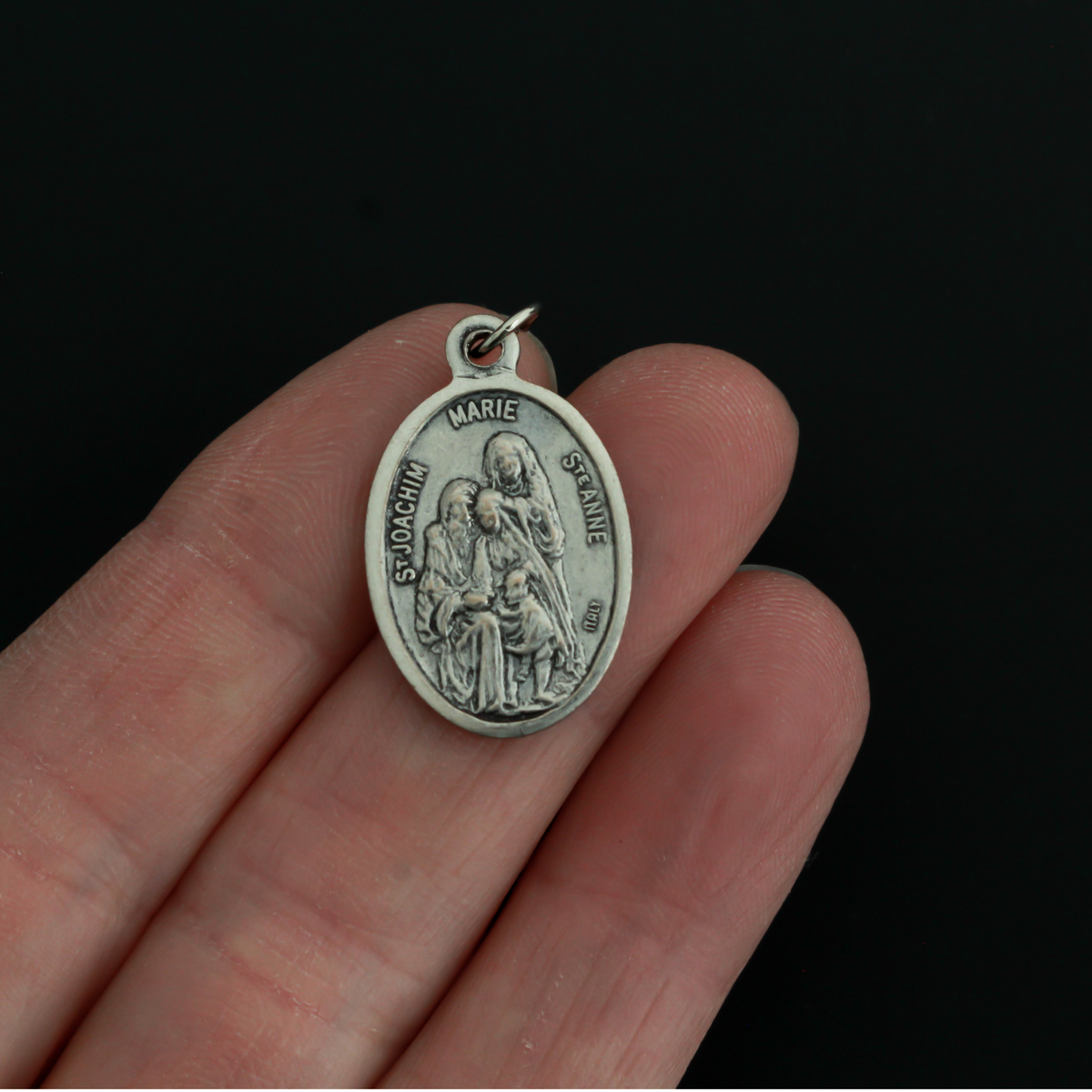 Saints Joachim and Anne Medal - Parents of the Virgin Mary - Patron Saints of Grandparents