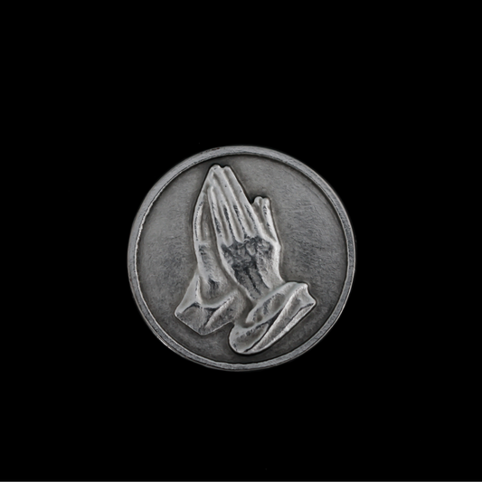 Serenity Prayer Pocket Token, 30mm in Diameter - Made in Italy