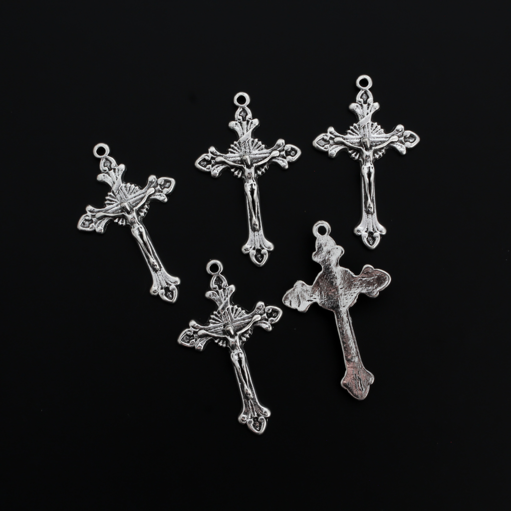 ミイさま専用』リトグラフ+純銀黒文字フォーク+シルバークロス、3点 ミイさま専用』リトグラフ+純銀黒文字フォーク+シルバークロス、3点