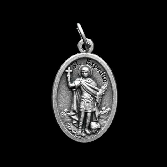 Saint Expeditus Medal - Patron of Speedy Solutions, Procrastination - St Espedito