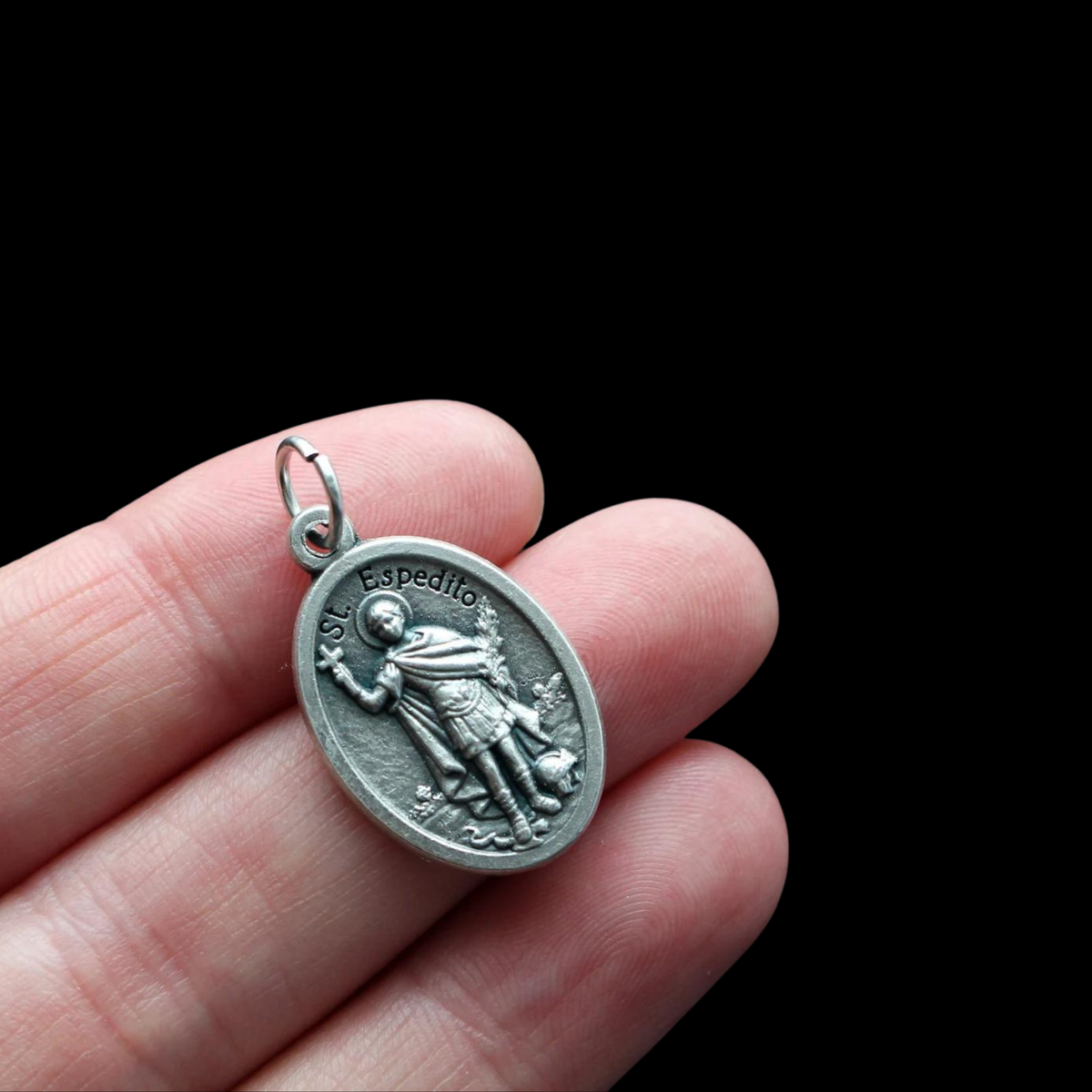 Saint Expeditus Medal - Patron of Speedy Solutions, Procrastination - St Espedito