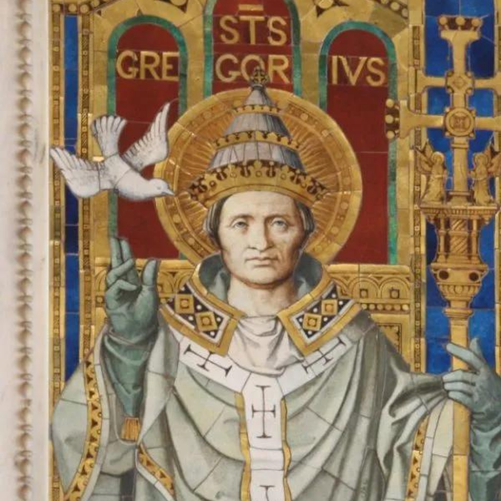 Saint Gregory The Great Medal - Pope Gregory I, Patron of Musicians ...