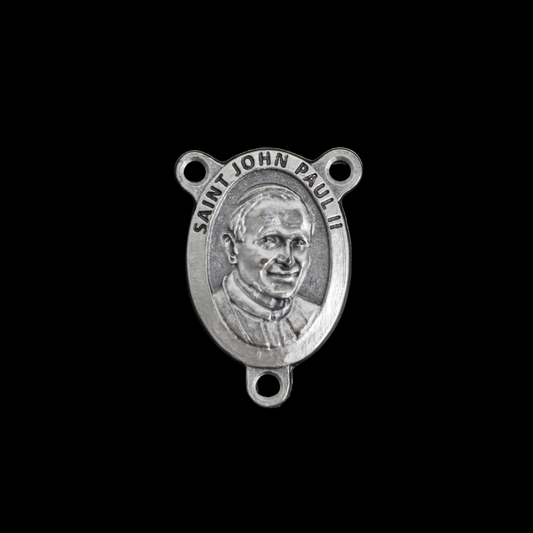 Saint John Paul II Rosary Centerpiece - Patron of World Youth Day - Karol Józef Wojtyła