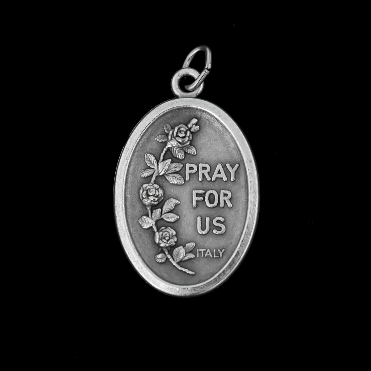 Saint Therese of Lisieux one inch oval die cast oval medal