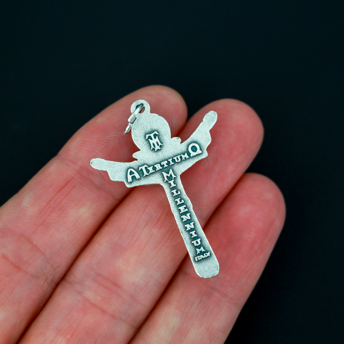 Holy Trinity Crucifix Pendant | Small Devotions – Small Devotions