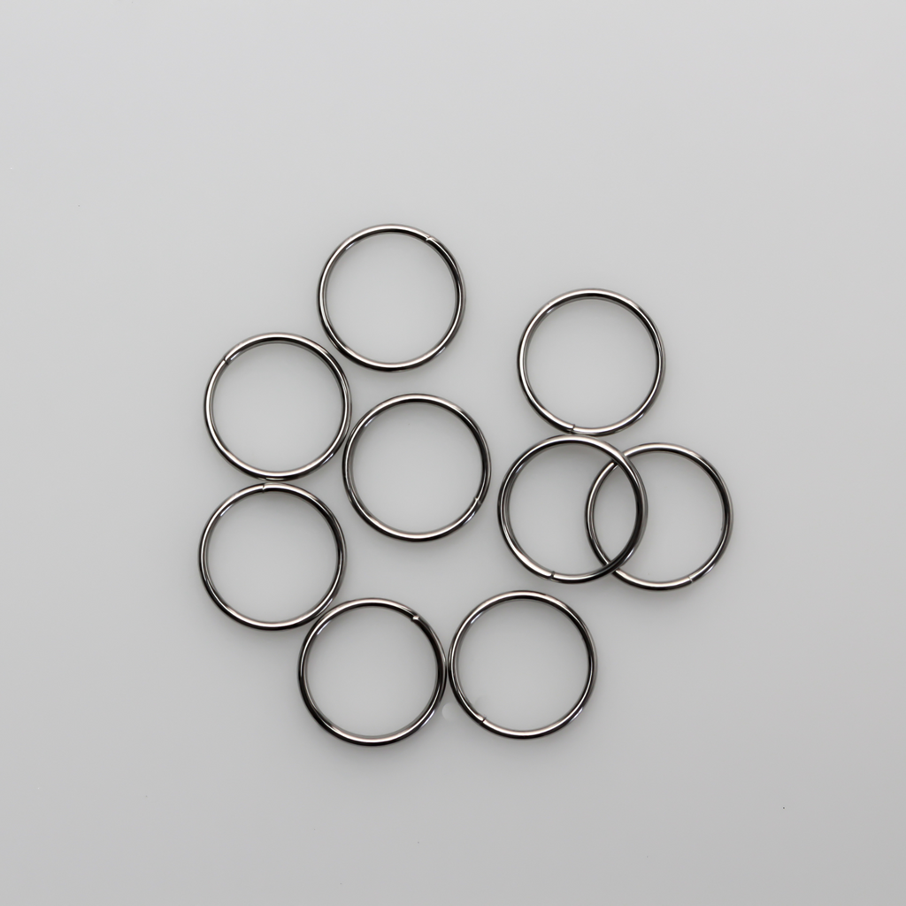 10mm Split Key Rings - Stainless Steel Double Loop Jump Ring, 100pcs –  Small Devotions