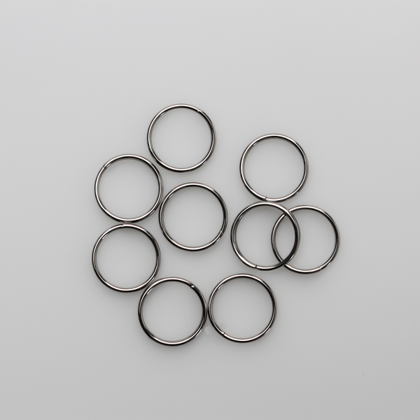 10mm Split Key Rings, stainless steel