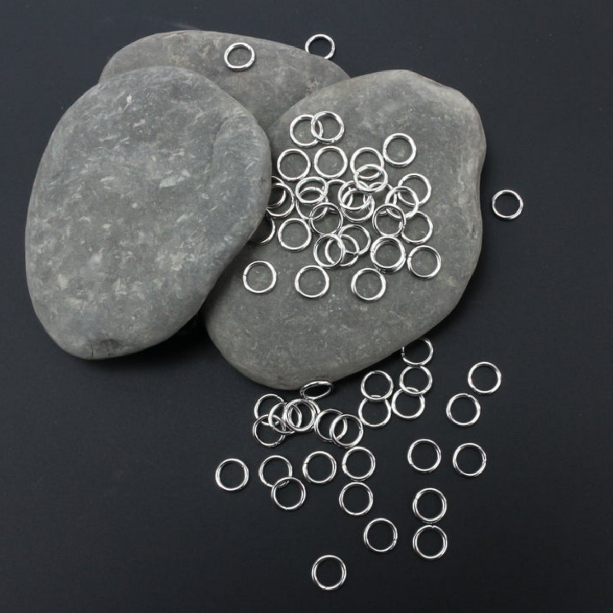20 Gauge Stainless Steel Jump Rings - 100pcs available in 5mm, 6mm, 7mm and 8mm