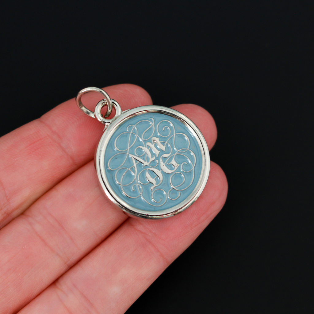 Admg AMDG Pendant - Ad Majorem Dei Gloriam - For the Greater Glory of God N ...