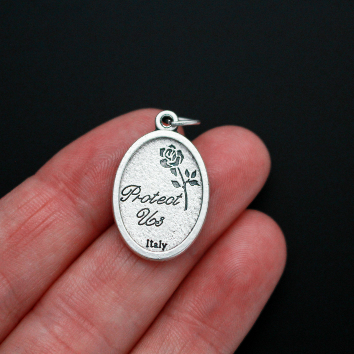 Saint Christopher Protect Us Medal - Patron Against Plagues, Nightmares, Tempests