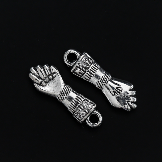Figa Fist Good Luck Pendant - Italian Mano Figas Spiritual Protection Against Evil Eye 10pcs