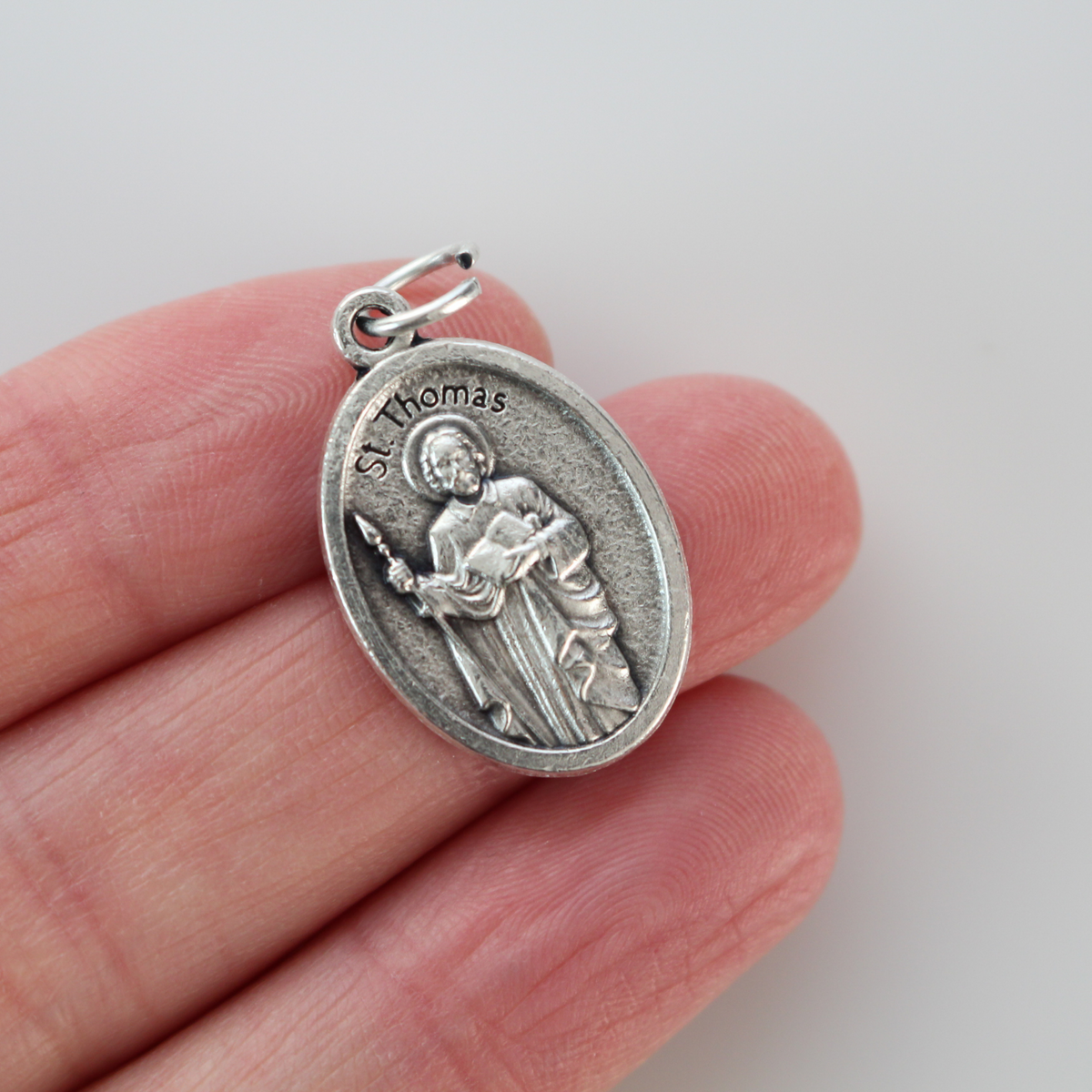 Saint Thomas the Apostle Medal - Patron Against Doubt and Blindness