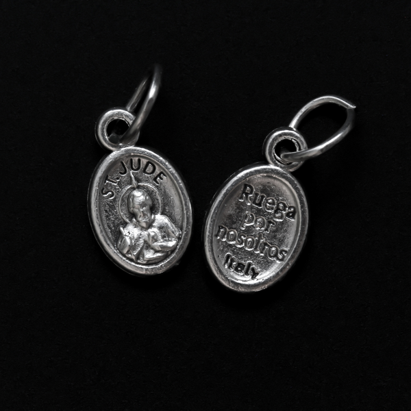 Saint Jude Mini Medal 1/2" long - Patron Saint of Lost Causes