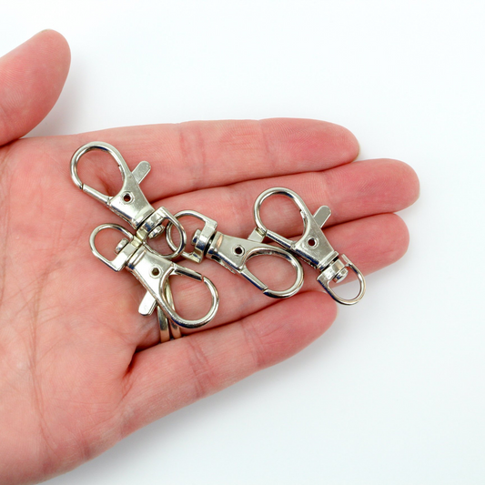 Swivel Keychain Lobster Claw Clasp 4pcs