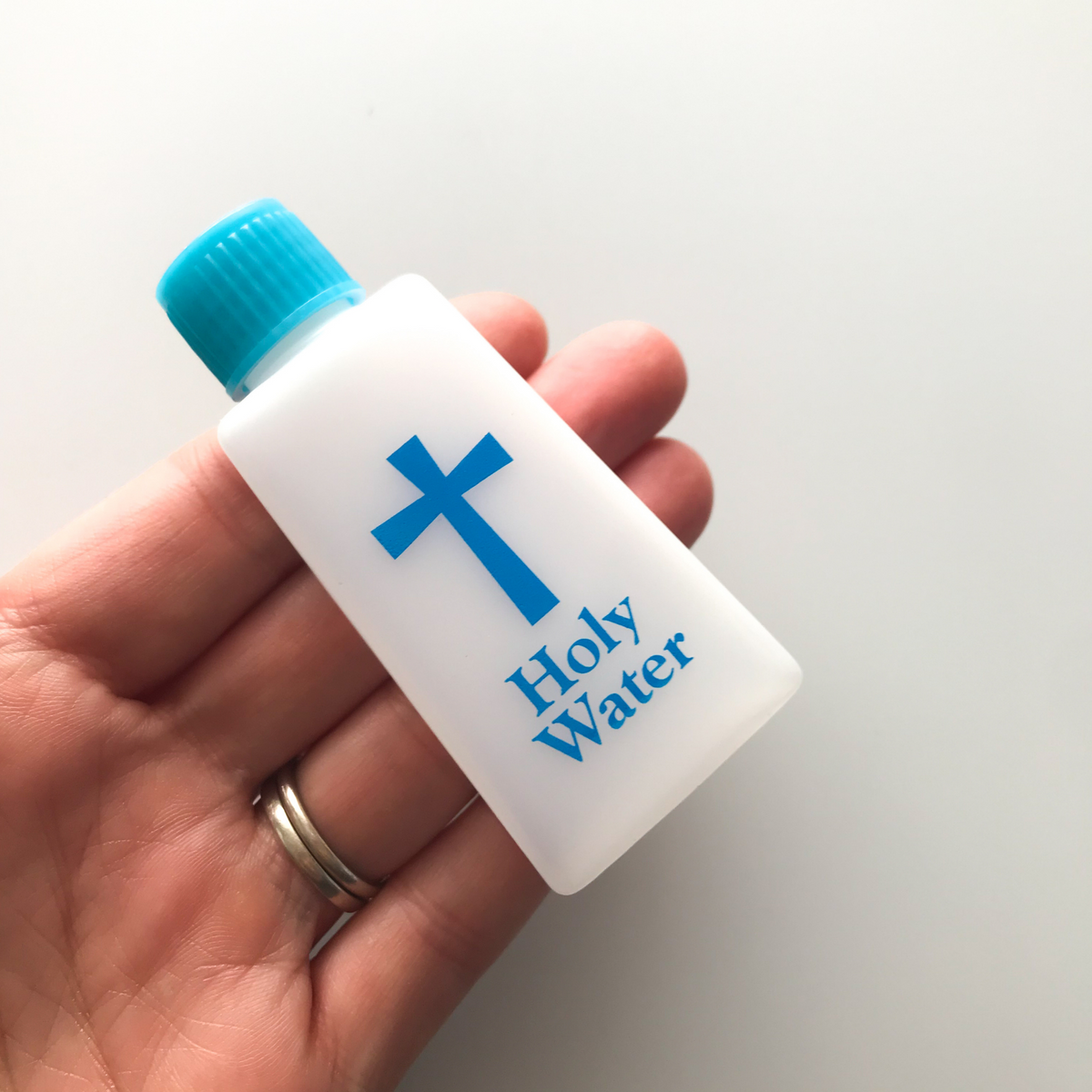 Plastic Holy Water Bottle 2oz Capacity