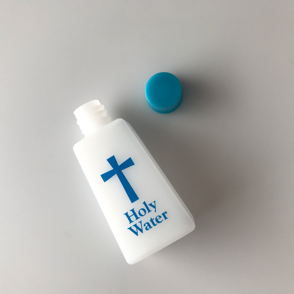 Plastic Holy Water Bottle 2oz Capacity
