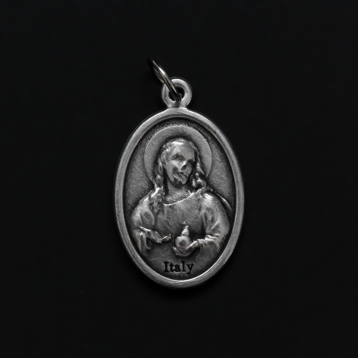Sacred Heart of Jesus Our Lady of Mount Carmel Scapular Medal