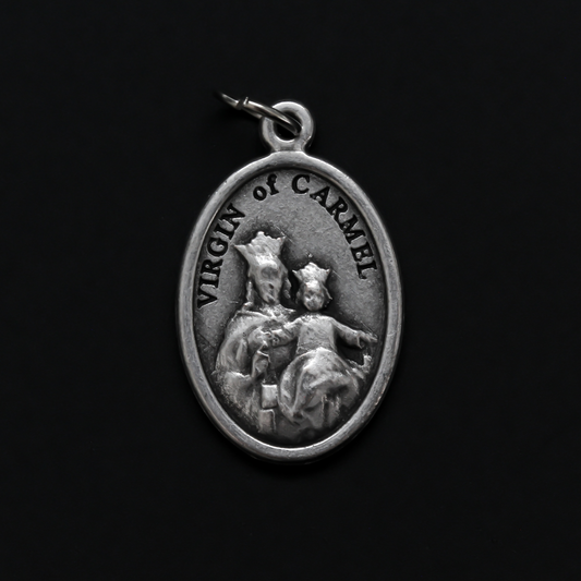Sacred Heart of Jesus Our Lady of Mount Carmel Scapular Medal