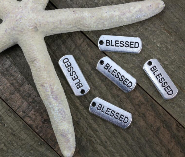 blessed inspirational word charms